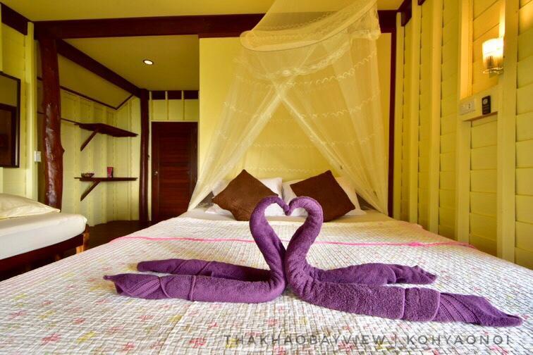 Tha Khao Bay View Bungalow كو ياو نوي المظهر الخارجي الصورة