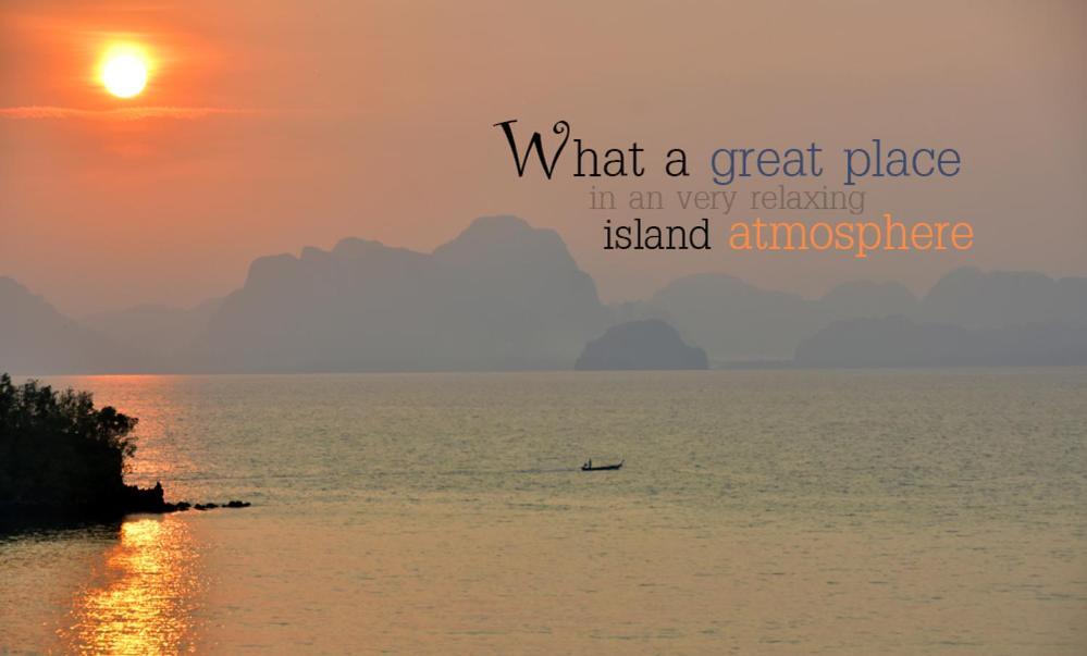 Tha Khao Bay View Bungalow كو ياو نوي الغرفة الصورة